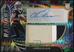 Chris Olave [Celestial] #RAD-COL Football Cards 2022 Panini Spectra Radiant Rookie Patch Signatures Prices