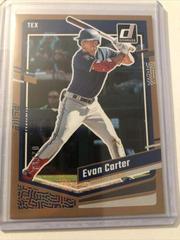 Evan Carter [Artist Proof] #148 Baseball Cards 2023 Panini Donruss Prices
