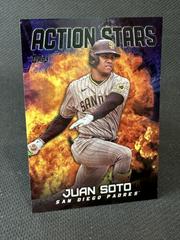 Juan Soto [Black] Baseball Cards 2023 Topps Update Action Stars Prices