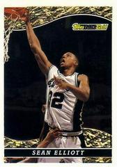 Sean Elliott Basketball Cards 1993 Topps Black Gold Prices