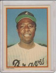 Hank Aaron Baseball Cards 1985 Circle K Prices