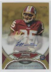 Leonard Hankerson [Gold Refractor] #BSALH Football Cards 2011 Bowman Sterling Autograph Prices