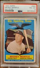 Mickey Mantle Baseball Cards 1959 Topps Prices