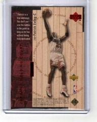 Michael Jordan, Patrick Ewing [Red] #J18 Basketball Cards 1998 Upper Deck Hardcourt Jordan Holding Court Prices