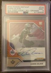 Chris Olave [Orange Autograph] #FL6 Football Cards 2022 Panini Instant RPS First Look Prices