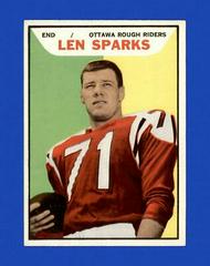 Len Sparks #87 Football Cards 1965 Topps CFL Prices