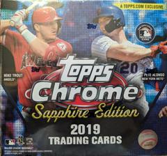 Mega Box Baseball Cards 2019 Topps Chrome Sapphire Prices
