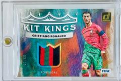 Cristiano Ronaldo [Gold] Soccer Cards 2022 Panini Donruss Kit Kings Prices