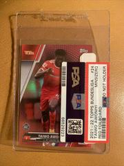 Taiwo Awoniyi [Red Foil] Soccer Cards 2021 Topps Bundesliga Prices