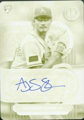 AJ Smith-Shawver [Printing Plate] Baseball Cards 2024 Topps Tribute Autograph Prices
