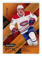 Cole Caufield [Orange] Hockey Cards 2021 Upper Deck Synergy FX Rookies Prices