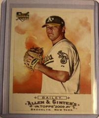 Andrew Bailey #101 Baseball Cards 2009 Topps Allen & Ginter Prices