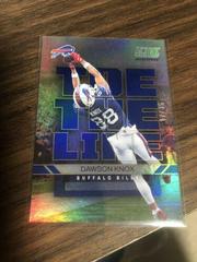 Dawson Knox [Artist's Proof] #TL-DK Football Cards 2022 Panini Score Toe the Line Prices