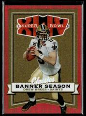 Drew Brees [Red] #BS-5 Football Cards 2022 Panini Classics Banner Season Prices