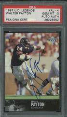 Walter Payton [Autograph] Football Cards 1997 Upper Deck Legends Prices