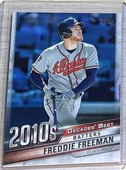 Freddie Freeman #DB-79 Baseball Cards 2020 Topps Decades' Best Prices