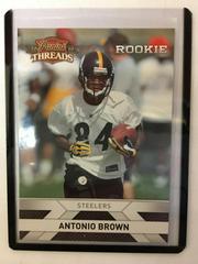Antonio Brown Football Cards 2010 Panini Threads Prices