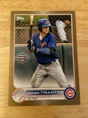 James Triantos [Gold] #PD-1 Baseball Cards 2022 Topps Pro Debut Prices
