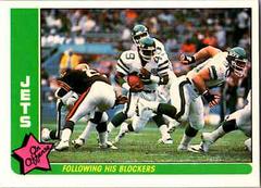 Jets [Following His Blockers] Football Cards 1985 Fleer Team Action Prices