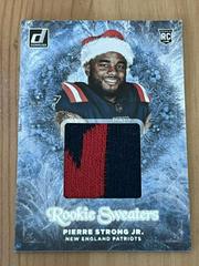 Pierre Strong Jr. Football Cards 2022 Panini Donruss Rookie Holiday Sweater Prices
