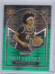 Anthony Black [Green Pulsar] #10 Basketball Cards 2023 Panini Prizm Draft Picks Brilliance Prices