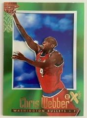 Chris Webber #80 Basketball Cards 1996 Skybox E-X2000 Prices