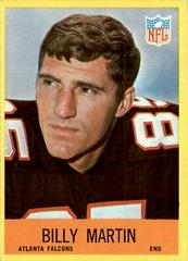 Billy Martin #6 Football Cards 1967 Philadelphia Prices