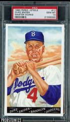 Duke Snider #17 Baseball Cards 1990 Perez Steele Master Works Prices