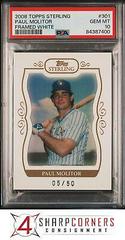 Paul Molitor [Framed White] #298 Baseball Cards 2008 Topps Sterling Prices