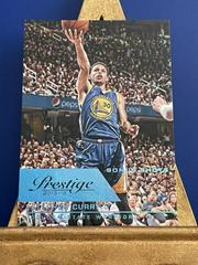 Stephen Curry [Bonus Shots Blue] #124 Basketball Cards 2015 Panini Prestige Prices