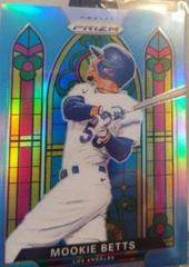 Mookie Betts [Carolina Blue] #SG-2 Baseball Cards 2021 Panini Prizm Stained Glass Prices
