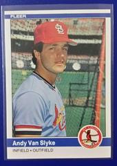 Andy Van Slyke Baseball Cards 1984 Fleer Prices