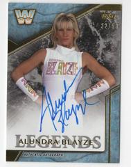 Alundra Blayze [Silver] Wrestling Cards 2017 Topps Legends of WWE Autographs Prices