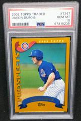 Jason Dubois #T247 Baseball Cards 2002 Topps Traded Prices