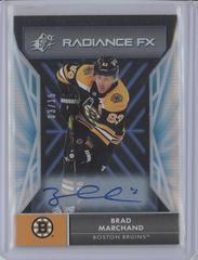 Brad Marchand [Autograph] Hockey Cards 2021 SPx Radiance FX Prices