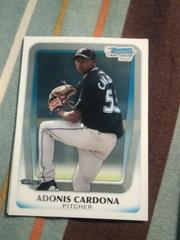 Adonis Cardona [Autograph] #BCP96 Baseball Cards 2011 Bowman Chrome Prospects Prices