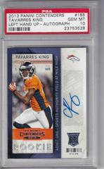 Tavarres King [Left Hand Up Autograph] #185 Football Cards 2013 Panini Contenders Prices