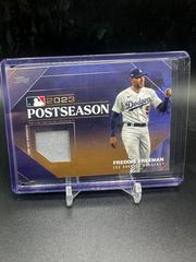 Freddie Freeman #PPR-FF Baseball Cards 2024 Topps Postseason Performance Relic Prices