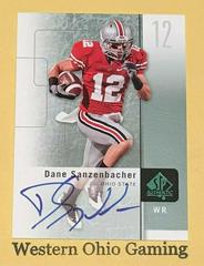 Dane Sanzenbacher [Autograph] Football Cards 2011 SP Authentic Prices