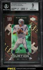 Peyton Manning [Standing Ovation] #23 Football Cards 1999 Upper Deck Ovation Prices