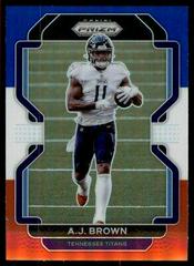 A. J. Brown [Red White and Blue Prizm] Football Cards 2021 Panini Prizm Prices