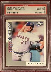 Roger Clemens Baseball Cards 1998 Score Rookie Traded Prices