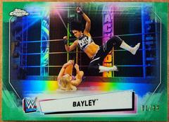 Bayley [Green Refractor] #IV-20 Wrestling Cards 2021 Topps Chrome WWE Image Variations Prices