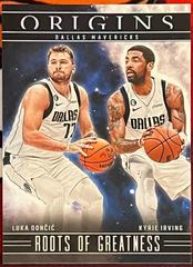 Kyrie Irving / Luka Doncic #1 Basketball Cards 2023 Panini Origins Roots of Greatness Prices