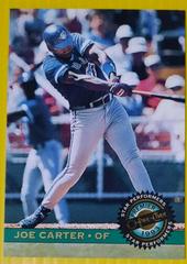 Joe Carter #13 Baseball Cards 1993 O Pee Chee Premier Star Performers Prices