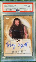 Bray Wyatt [Bronze] Wrestling Cards 2017 Topps WWE Undisputed Autographs Prices