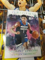 Anthony Edwards [Pink] #71 Basketball Cards 2020 Panini Origins Prices