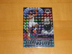 James Harden [Purple] #4 Basketball Cards 2022 Panini Mosaic Stare Masters Prices
