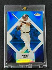 Barry Bonds [Blue Refractor] Baseball Cards 2006 Finest Prices