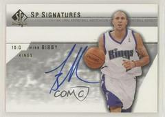Mike Bibby #MB-A Basketball Cards 2003 SP Authentic Signatures Prices
